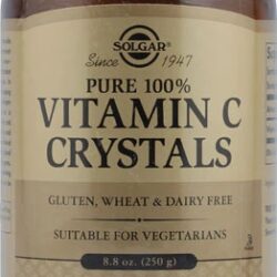 Solgar Vitamina C Pura em Cristais - 250g: Potencialize sua Saúde e Imunidade!