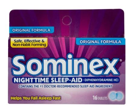 Sominex Nighttime Sleep-Aid Original Formula -- 16 Tablets