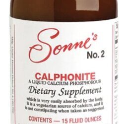 Sonne's Calphonite No 2 Cálcio e Fósforo Líquido - 443ml para Ossos Fortes