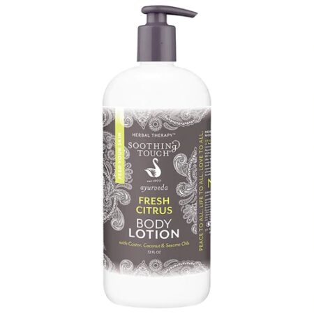 Soothing Touch Ayurveda Body Lotion Fresh Citrus -- 32 fl oz