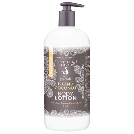 Soothing Touch Ayurveda Body Lotion Island Coconut -- 32 fl oz