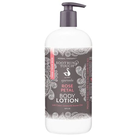 Soothing Touch Ayurveda Body Lotion Rose Petal -- 32 fl oz