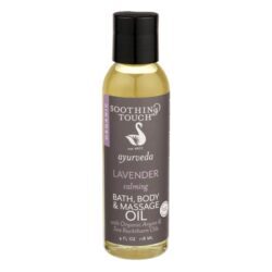 Óleo de Massagem e Banho Relaxante Soothing Touch Ayurveda Lavanda - 118ml