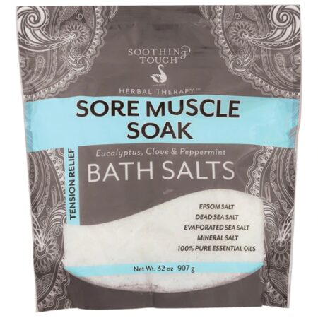 Soothing Touch Bath Salts Sore Muscle Soak -- 32 oz