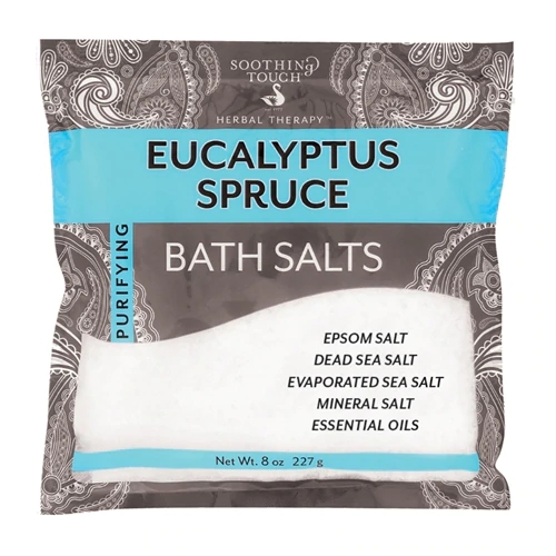 Sais de Banho Soothing Touch Eucalipto e Abeto 227g - Relaxamento Profundo e Bem-Estar