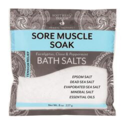 Sal de Banho Soothing Touch - Alívio Muscular Eucalipto, Cravo e Hortelã - 227g