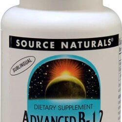 Source Naturals Advanced B-12 Complex™ 5mg - 60 Tabletes: Energia e Bem-Estar Potencializados