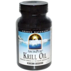 Source Naturals ArcticPure® Óleo de Krill 500 mg - 60 Cápsulas Gelatinosas | Saúde Cardiovascular e Articular