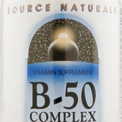 Source Naturals B-50 Complex 250 Tabletes: Potência e Bem-Estar Completo