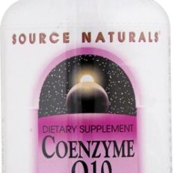 Source Naturals Coenzima Q10 (CoQ10) 100mg - 90 Cápsulas: Energia Celular e Bem-Estar Antioxidade