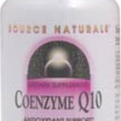 Source Naturals Coenzima Q10 100mg - 60 Cápsulas Softgel para Energia e Saúde Cardíaca