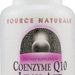 Source Naturals Coenzima Q10 com Ácido Alfa-Lipóico - 30mg - 30 Cápsulas | Energia e Antioxidante