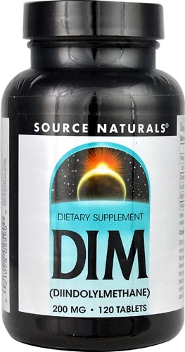 Source Naturals DIM 200mg - 120 Tabletes: Otimize Hormônios e Bem-Estar