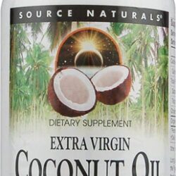 Source Naturals Óleo de Coco Extra Virgem 120 Cápsulas: Puro Poder Nutritivo