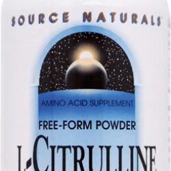 L-Citrulina em Pó Source Naturals - 100g - Energia e Desempenho Muscular