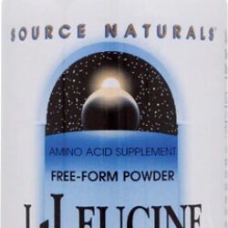 Source Naturals L-Leucina Pura 100g - Essencial para Músculos e Recuperação