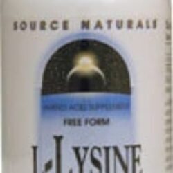 Source Naturals L-Lisina 500mg - 200 Cápsulas: Suporte Essencial para Imunidade e Bem-Estar