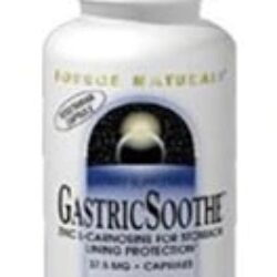 Source Naturals GastricSoothe™ Zinco L-Carnosina 37,5 mg - 30 Cápsulas Vegetarianas | Saúde Digestiva