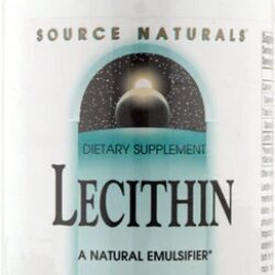 Source Naturals Lecithin 1200mg - 200 Cápsulas Gelatinosas: Vitalidade e Bem-Estar para Você