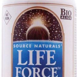Source Naturals Life Force™ Multiple Sem Ferro - 90 Tabletes - Suporte Imunológico e Energia