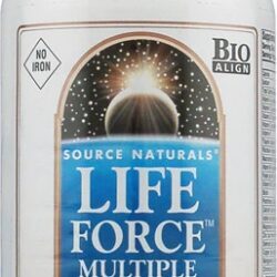 Source Naturals Life Force™ Multiple 120 Tablets: Multivitamínico Completo Sem Ferro para Saúde Otimizada