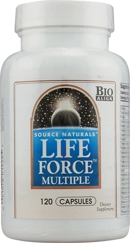 Source Naturals Life Force™ Multiple com Ferro - 120 Cápsulas: Energia e Bem-Estar Essenciais