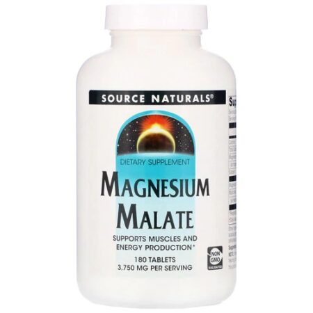 Source Naturals Magnesium Malate -- 180 Tablets