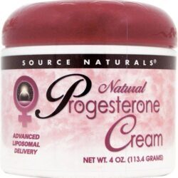 Source Naturals Creme de Progesterona Natural - 113g | Equilíbrio Hormonal e Bem-Estar