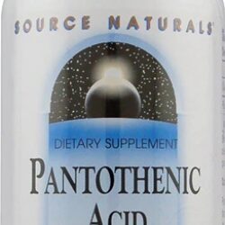 Source Naturals Ácido Pantotênico Vitamina B-5 - 250mg - 250 Comprimidos