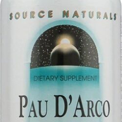 Source Naturals Pau D'Arco 500 mg - 250 Tabletes | Potencializador Natural para Bem-Estar