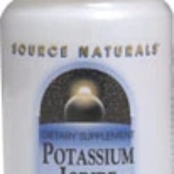 Source Naturals Iodeto de Potássio 32.5 mg - 120 Comprimidos: Suporte Essencial para a Tireoide e Bem-Estar Geral