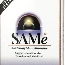 Source Naturals SAMe Dupla Força - 400mg por Dose - 30 Comprimidos para Bem-Estar Mental e Articular