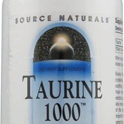 Source Naturals Taurine 1000™ - 1000mg por Dose - 240 Cápsulas para Saúde e Performance