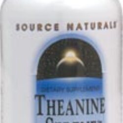 Source Naturals Theanine Serene™ - 60 Comprimidos: Serenidade e Bem-Estar Natural