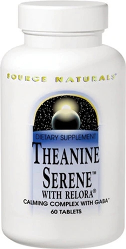 Source Naturals Theanine Serene™ com Relora® - 30 Comprimidos: Tranquilidade e Bem-Estar para Sua Rotina