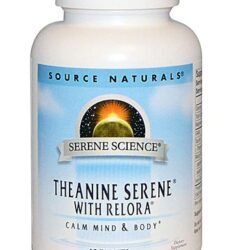 Source Naturals Theanine Serene™ com Relora® - 60 Comprimidos: Sua Jornada para o Bem-Estar Tranquilo