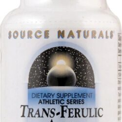 Source Naturals Ácido Trans-Ferúlico 250 mg - 60 Tabletes: Potência Antioxidante para sua Saúde