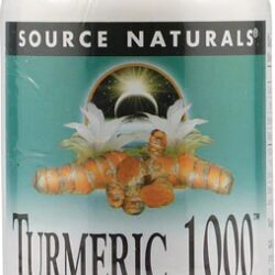 Source Naturals Turmeric 1000™ - 1000mg - 120 Comprimidos: Potência e Bem-Estar Natural