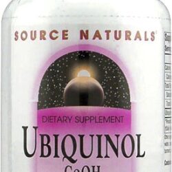 Source Naturals Ubiquinol CoQH 100mg - 60 Cápsulas Softgel: Energia Celular e Bem-Estar Antioxidante