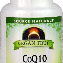 Source Naturals Vegan True™ CoQ10 100mg - 30 VegiGels: Energia e Antioxidante para sua Saúde