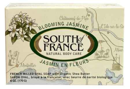 South of France French Milled Oval Soap Blooming Jasmine -- 6 oz