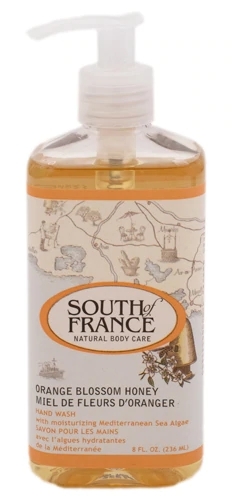 Sabonete Líquido South of France Flor de Laranjeira e Mel 236ml - Hidratação e Cuidado Suave