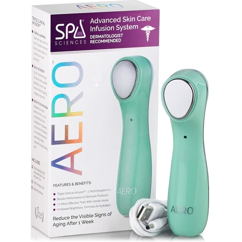 Spa Sciences AERO Sistema de Infusão Avançado para Skincare Mint (1 Unidade)