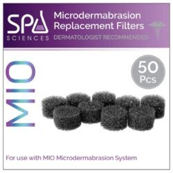 Spa Sciences MIO Filtros de Reposição para Microdermoabrasão - Pacote Econômico com 50 Unidades
