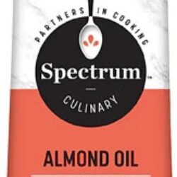 Spectrum Óleo de Amêndoa 100% Puro - 473ml (16 fl oz) para Culinária e Bem-Estar