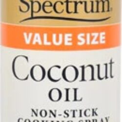 Spray de Óleo de Coco Antiaderente Spectrum - 453g (16 oz) - Cozinha Saudável e Prática