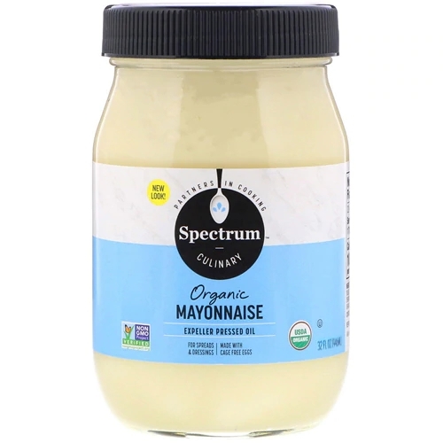 Spectrum Culinary Maionese Orgânica 946ml (32 fl oz) - Sabor Puro e Bem-Estar