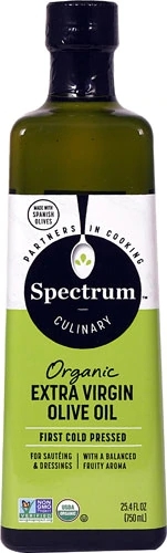Azeite de Oliva Extra Virgem Orgânico Spectrum - 750ml - Puro Sabor e Saúde