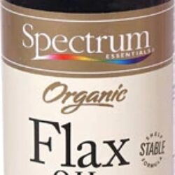 Óleo de Linhaça Orgânico Spectrum - 237ml (8 fl oz) Rico em Ômega 3