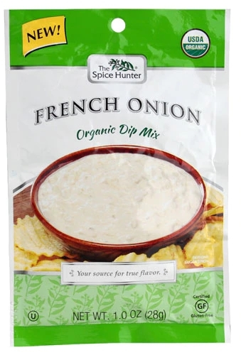 Spice Hunter Mix para Dip de Cebola Francesa Orgânico - 28g | Sabor Autêntico